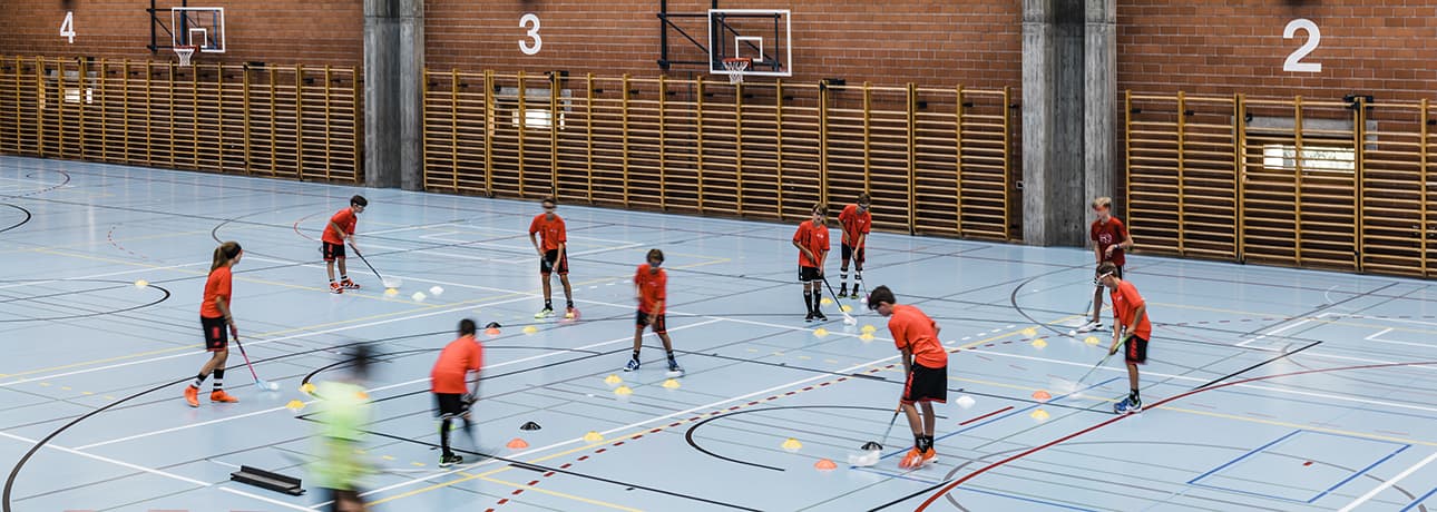 TASKI SwingoBot At The Cantonal School of Graubünden