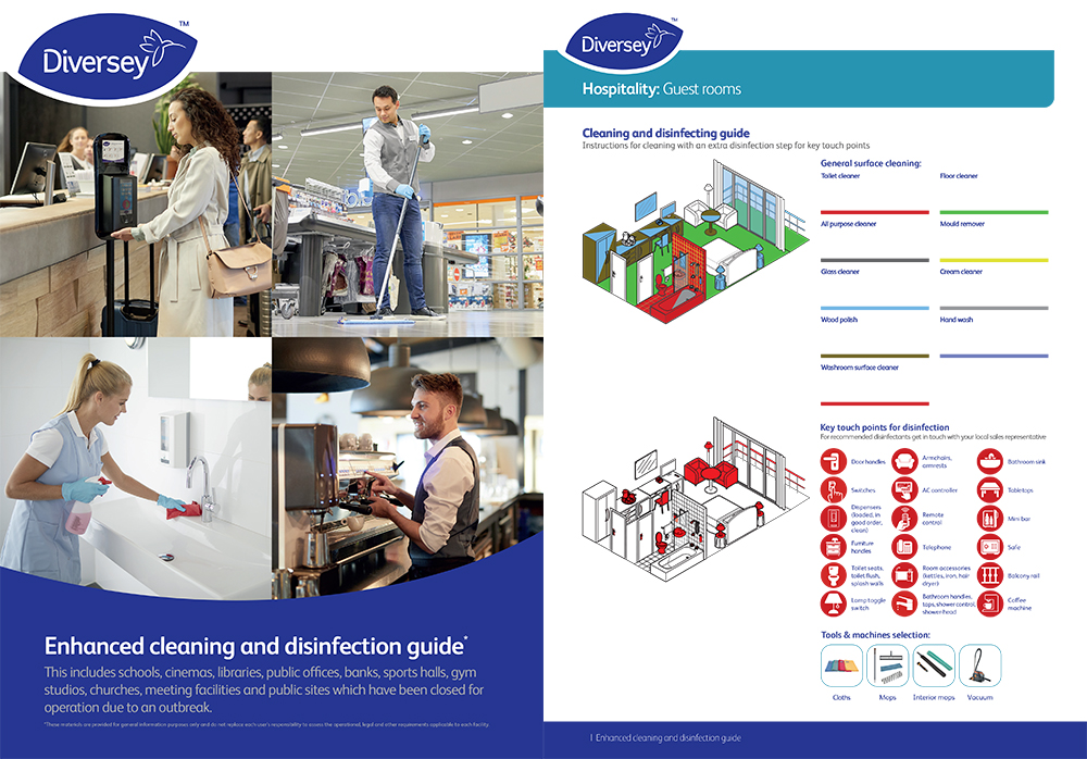 Diversey Enhanced Cleaning And Disinfection Guide