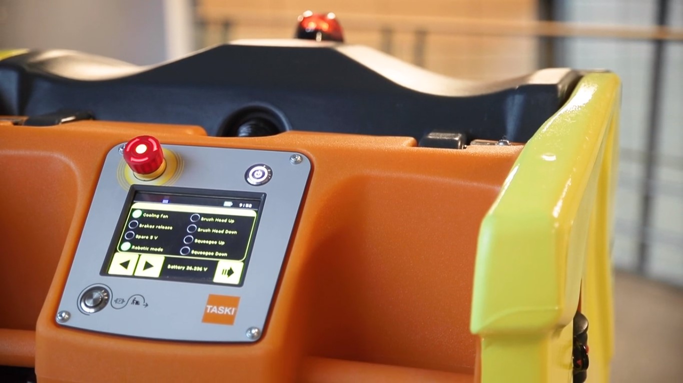 TASKI Swingobot 2000 Screen